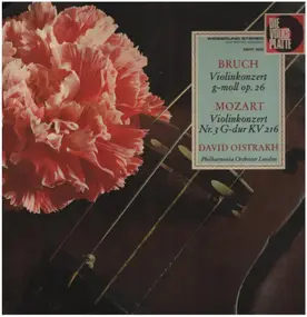 David Oistrach - Violinkonzert G-Moll Op. 26 / Violinkonzert Nr. 3 G-Dur KV 216