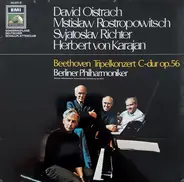 David Oistrach , Mstislav Rostropovich , Sviatoslav Richter , Herbert von Karajan , Ludwig van Beet - Tripelkonzert C-dur Op. 56