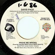 David Pack - Prove Me Wrong