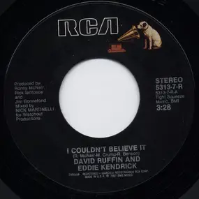 David Ruffin - I Couldn't Believe It