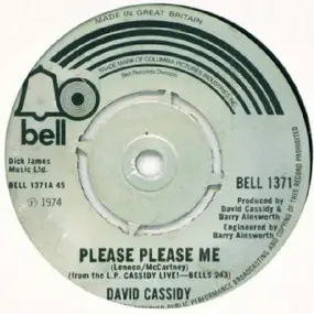 David Cassidy - Please Please Me