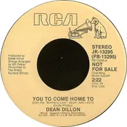 Dean Dillon - You Come Home To