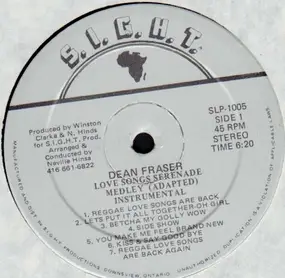 Dean Fraser - Love Songs Serenade Medley