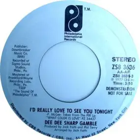 Dee Dee Sharp Gamble - I'd Really Love To See You Tonight
