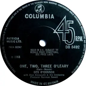 Des O'Connor - One, Two, Three O'Leary