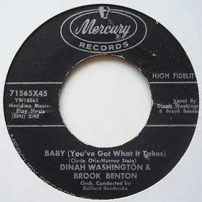 Dinah Washington - Baby (You've Got What It Takes) / I Do