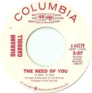 Diahann Carroll - The Need Of You