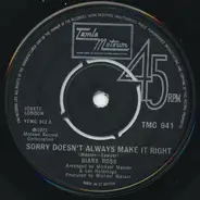 Diana Ross - Sorry Doesn't Always Make It Right