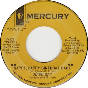 Diane Ray - Happy, Happy Birthday Baby