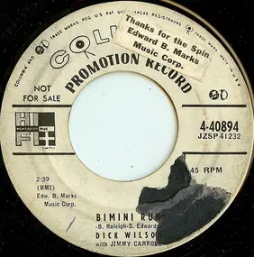Dick Wilson - Bimini Run