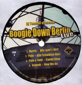 DJ Tomekk - Boogie Down Berlin 'Live'