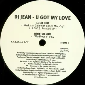 DJ Jean - U Got My Love - Remixes