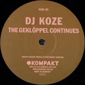DJ Koze - The Geklöppel continues