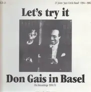 Don Gais - Let's Try It (Don Gais In Basel 1950 / 51)