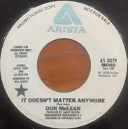 Don McLean - It Doesn't Matter Anymore