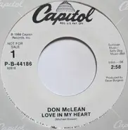 Don McLean - Love In My Heart