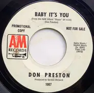 Don Preston - Baby It's You