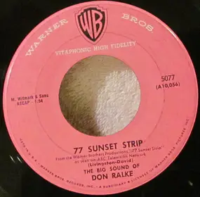 Don Ralke - 77 Sunset Strip / 77 Sunset Strip Cha Cha