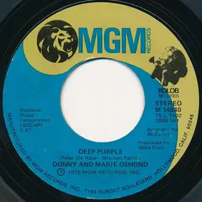 Donny & Marie Osmond - Deep Purple