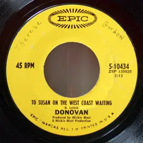 Donovan - To Susan On The West Coast Waiting