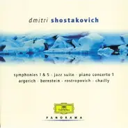 Shostakovich (Bernstein /  Rostropovich) - Symphonies 1 & 5 • Jazz Suite • Piano Concerto 1