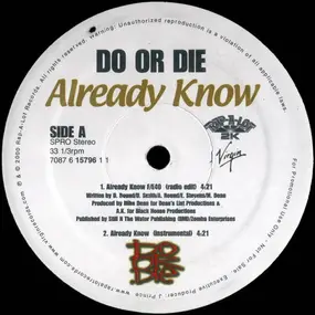 Do or Die - already know