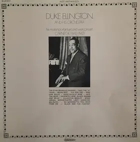 Duke Ellington - Carnegie Hall 1943 (His Most Important Second War Concert)