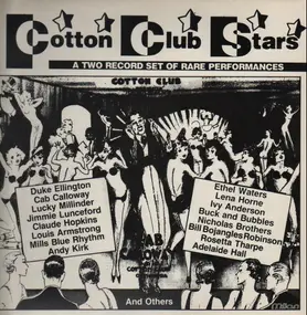 Duke Ellington - Cotton Club Stars