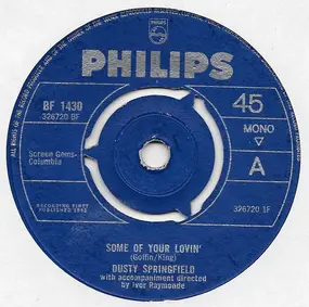 Dusty Springfield - Some Of Your Loving