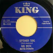 Earl Bostic And His Orchestra - September Song / Sleep