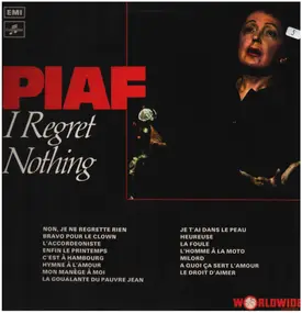 Edith Piaf - I Regret Nothing