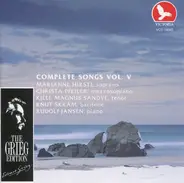 Edvard Grieg , Marianne Hirsti , Christa Pfeiler , Kjell Magnus Sandve , Knut Skram , Rudolf Jansen - Complete Songs Vol. V
