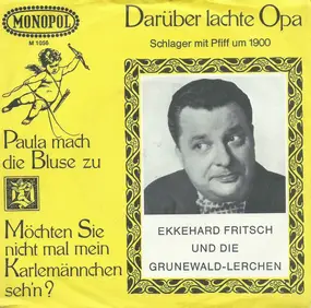 Ekkehard Fritsch - Paula Mach Die Bluse Zu