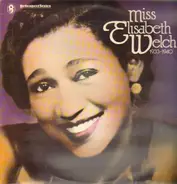 Elisabeth Welch - Miss Elisabeth Welch 1933-1940
