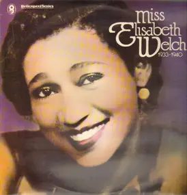 Elisabeth Welch - Miss Elisabeth Welch 1933-1940