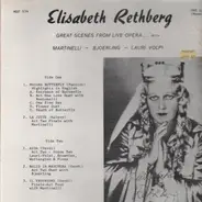 Elisabeth Rethberg - Great Scenes From Live Opera (Puccini, Halevy)