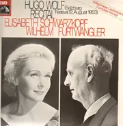 Elisabeth Schwarzkopf, Wilhelm Furtwängler - Hugo Wolf Recital