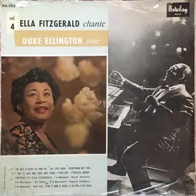 Ella Fitzgerald - Ella Fitzgerald Chante Duke Ellington Joue Vol.4