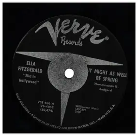Ella Fitzgerald - It Might As Well Be Spring / Stairway To The Stars