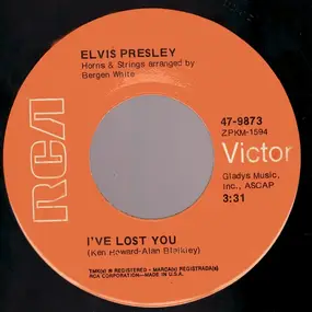 Elvis Presley - I've Lost You