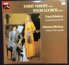 Emmy Verhey - Schubert Sonate / Brahms Sonate nr 3