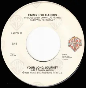 Emmylou Harris - I Had My Heart Set On You / Your Long Journey