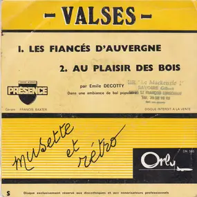 e4120p - Valses - Les Fiancés D'Auvergne