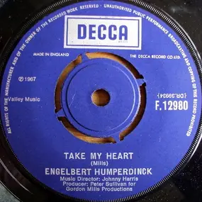 Engelbert Humperdinck - Take My Heart / Winter World Of Love