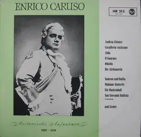 Enrico Caruso - Historische Aufnahmen 1907-1920