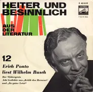Erich Ponto - Erich Ponto Liest Wilhelm Busch