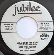 Ethel Waters With The Bob Davis Singers - Memories Of You