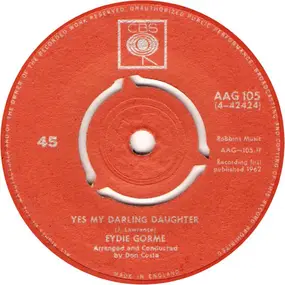 Eydie Gorme - Yes My Darling Daughter / Sonny Boy