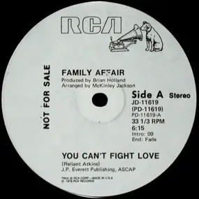 The Family Affair - You Can't Fight The Love / Lovey Love