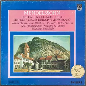 Felix Mendelssohn-Bartholdy - Sinfonie Nr. 1 C-Moll, Op. 11 / Sinfonie Nr. 2 B-Dur, Op. 52 'Lobgesang'